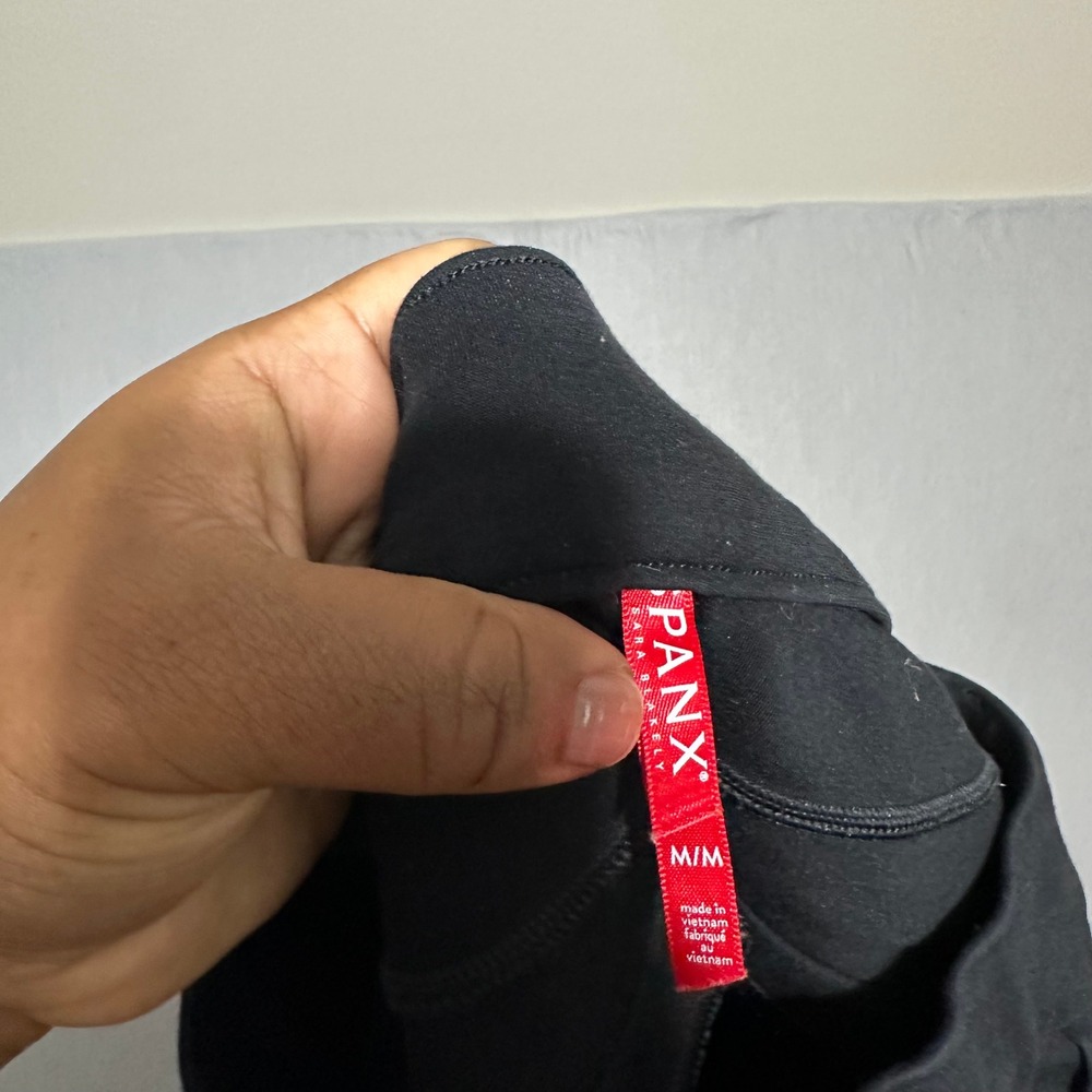 Spanx The Perfect Pant Black Flare Front Seam Ponte Trousers Womens Medium M - Picture 5 of 7